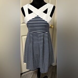 -ASOS Cotton Striped Dress size 8